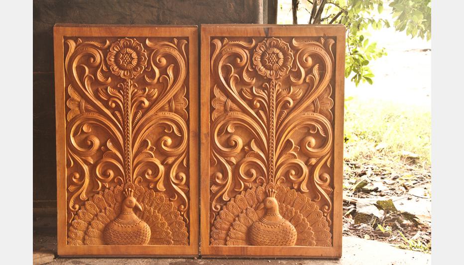 D Source Design Gallery On Wood Carving Product Udupi