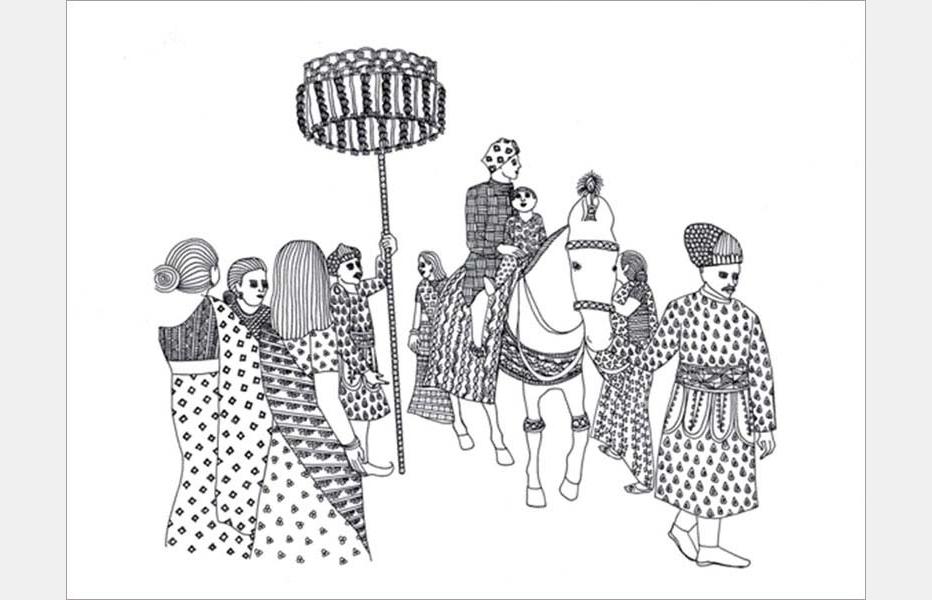 D Source Design Gallery On An Indian Wedding Drawings Of Rituals