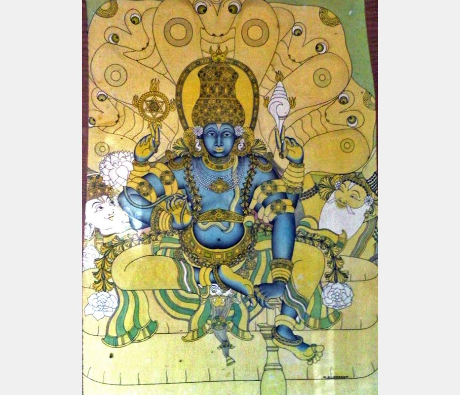 D Source Design Gallery On Kerala Murals The Art Of Painting On