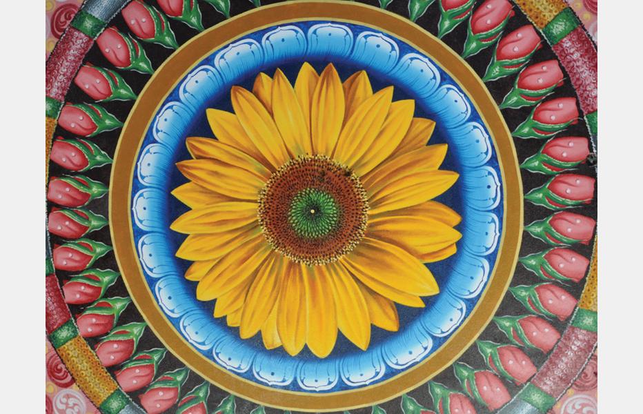 D Source Design Gallery On Sri Siva Vishnu Temple Ceiling Art Of