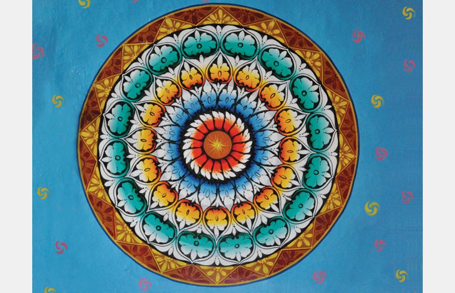 D Source Design Gallery On Sri Siva Vishnu Temple Ceiling Art Of