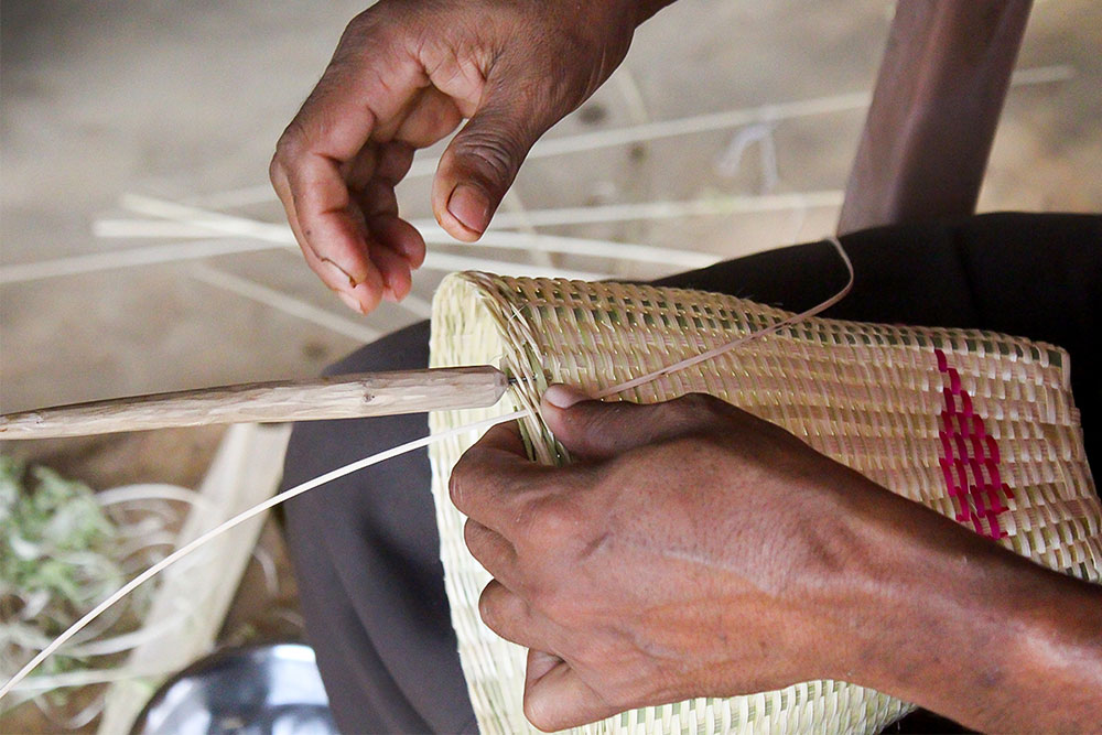 D'source Making Process | Traditional Bamboo Basket - Agartala, Tripura ...