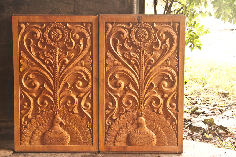 D'source Making Process, Wood Carving - Udupi