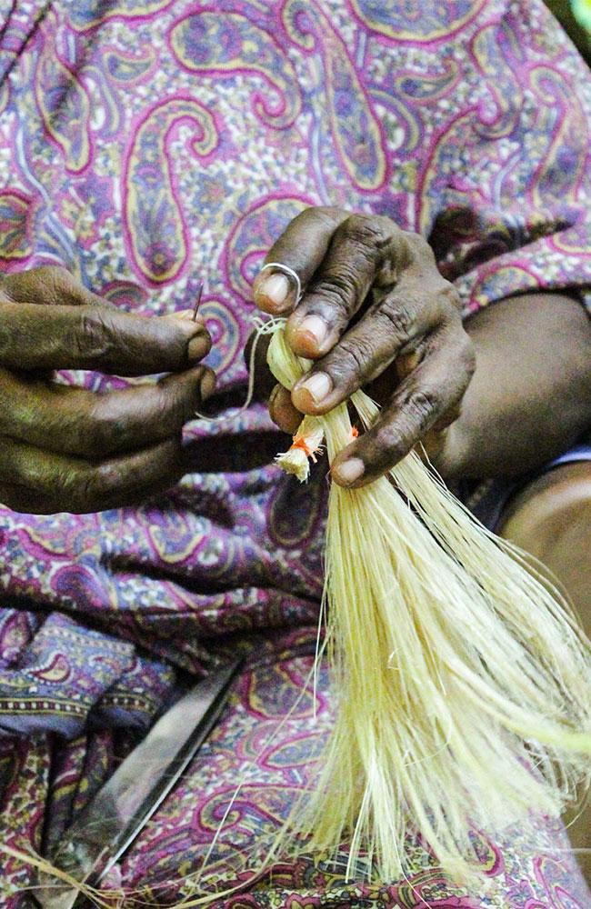 D'source Making Process Banana Fibre Doll Kanyakumari, Tamilnadu