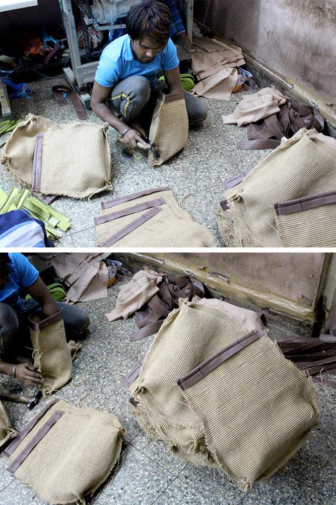 D'source Making Process Jute Bag Making, Bengaluru Karnataka D