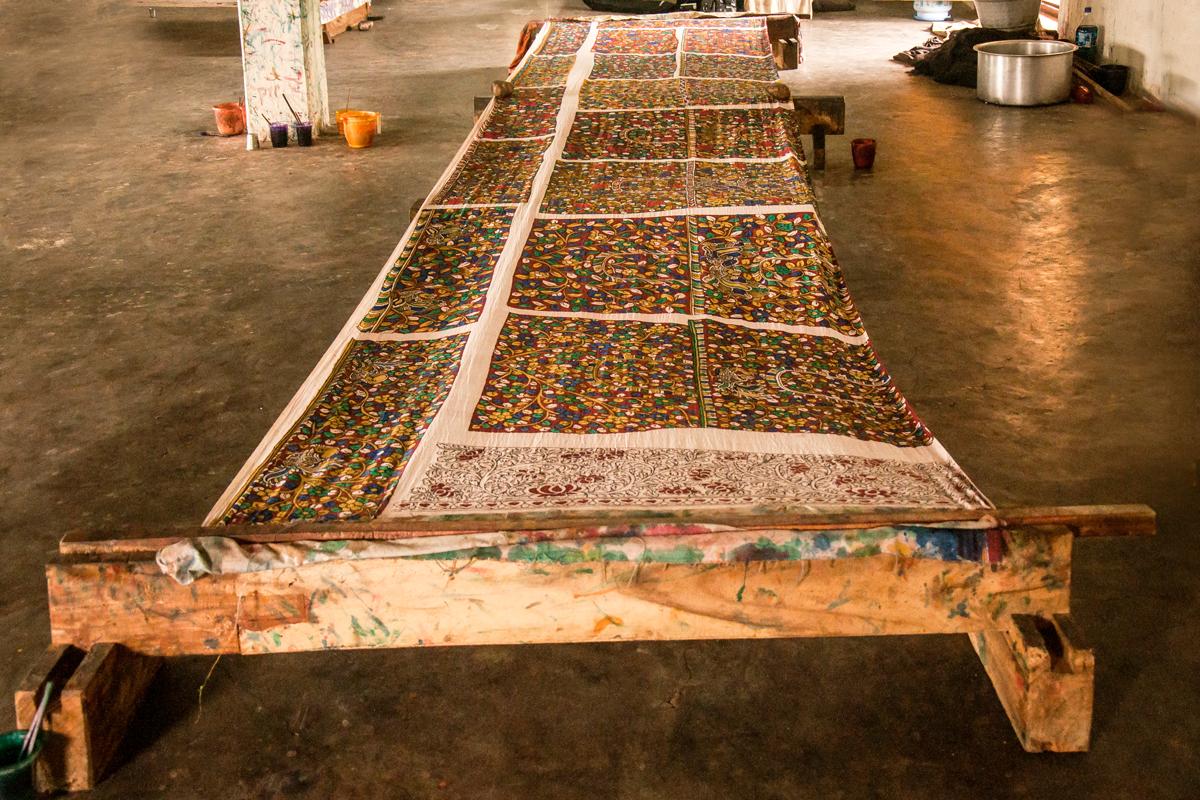 Finished article is left to dry for almost two days.  col-sm-4