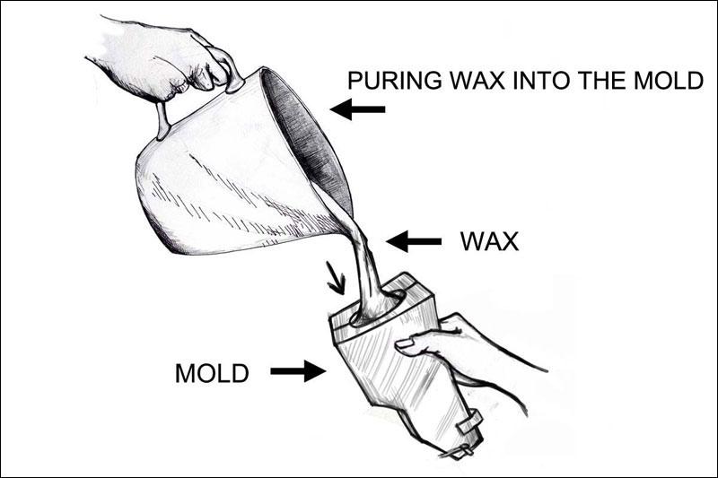 D'source Making Process Scented Wax Candles Nainital, Uttarakhand