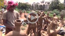 Making of Durga Idol - Tripura