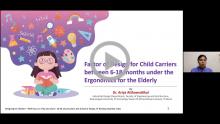 Factors in Ergonomic Design of Baby Carriers for Elderly People