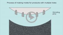 Animation Mold Making for Holes