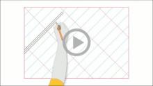 Hand Movement for Parallel Inclined Lines